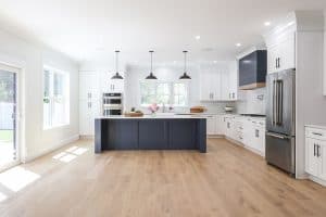 Cutler building & remodeling, new home construction Natick Massachusetts, kitchen, custom build