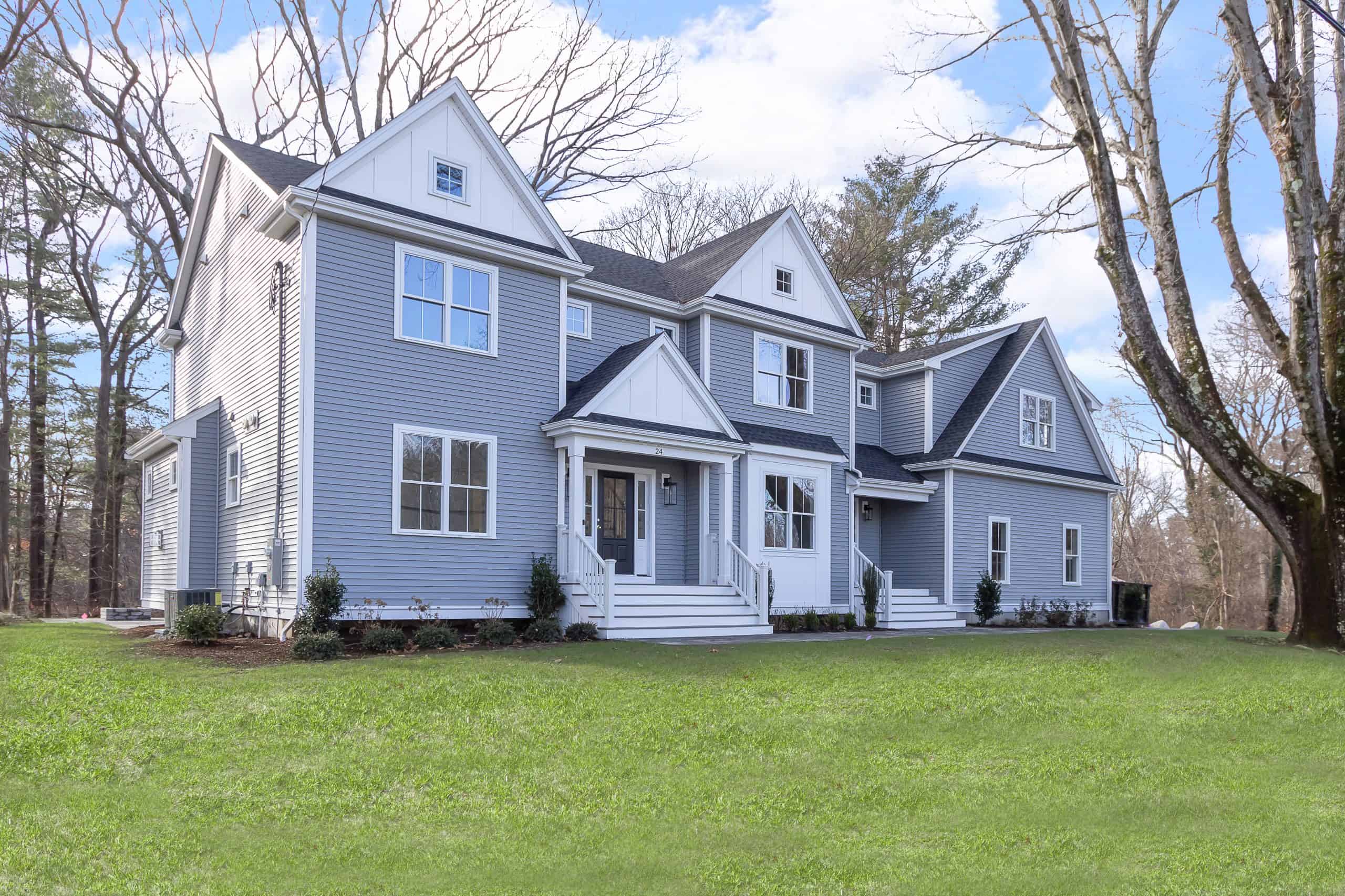 Natick, Massachusetts, new home, custom house, Cutler Building & Remodeling, Boston, Massachusetts