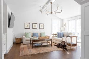 Cutler Building & Remodeling, custom builder, Sharon, Massachusetts, addition, Livingroom addition, remodel