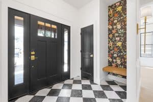 Medford, Massachusetts whole house remodel, front entrance, remodel, interior and exterior,Medford, Massachusetts whole house remodel, primary bathroom remodel interior and exterior, Cutler Building & Remodeling, Natick, Milford, Massachusetts