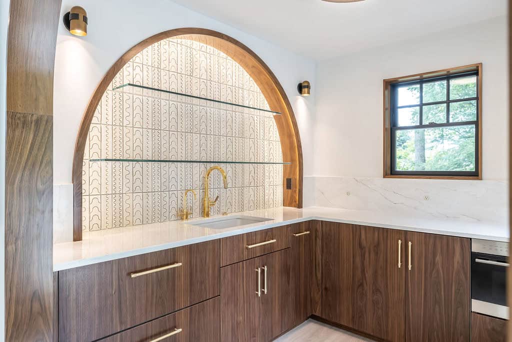 Cutler Building & Remodeling, Wellesley Massachusetts carriage house renovations, kitchen remodel, bathroom remodel, sauna, cold plunge, custom cabinetry