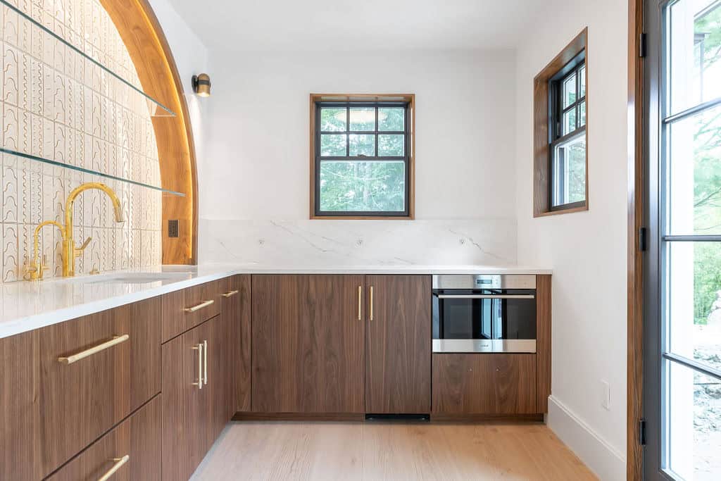 Cutler Building & Remodeling, Wellesley Massachusetts carriage house renovations, kitchen remodel, bathroom remodel, sauna, cold plunge, custom cabinetry