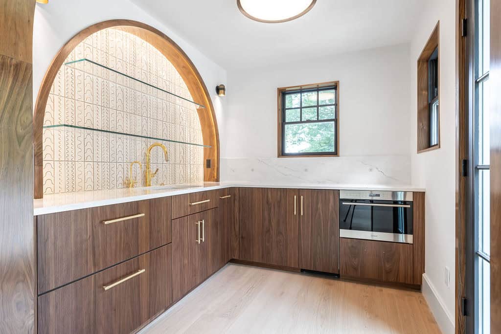 Cutler Building & Remodeling, Wellesley Massachusetts carriage house renovations, kitchen remodel, bathroom remodel, sauna, cold plunge, custom cabinetry