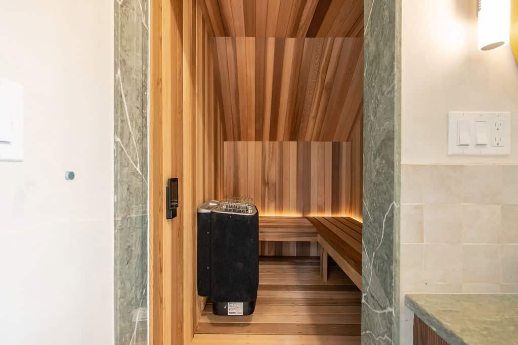 Cutler Building & Remodeling, Wellesley Massachusetts carriage house renovations, kitchen remodel, bathroom remodel, sauna, cold plunge, custom cabinetry