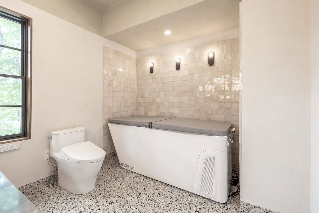 Cutler Building & Remodeling, Wellesley Massachusetts carriage house renovations, kitchen remodel, bathroom remodel, sauna, cold plunge, custom cabinetry