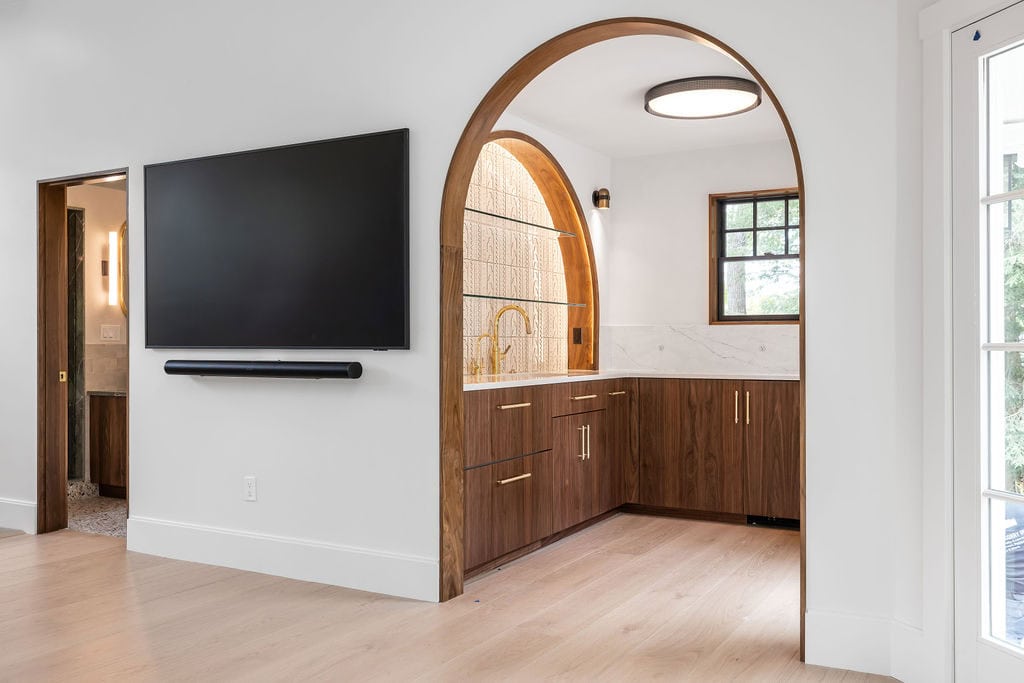Cutler Building & Remodeling, Wellesley Massachusetts carriage house renovations, kitchen remodel, bathroom remodel, sauna, cold plunge, custom cabinetry